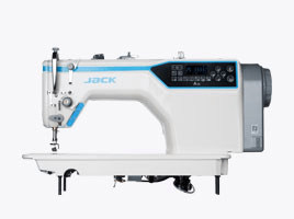 Jedno-igłowa stebnówka z funkcjami automatycznymi.