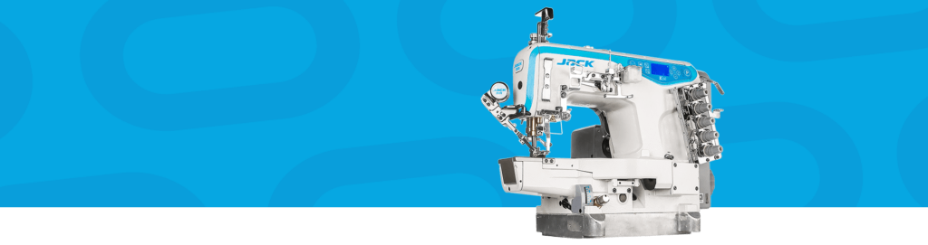 K5E-banner Drabinkowa maszyna do szycia z łożem cylindrycznym.