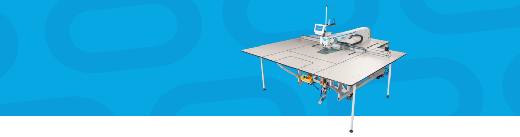 ms-100a-banner Automat do wyszywania powtarzalnego wzoru ze składanym stołem.