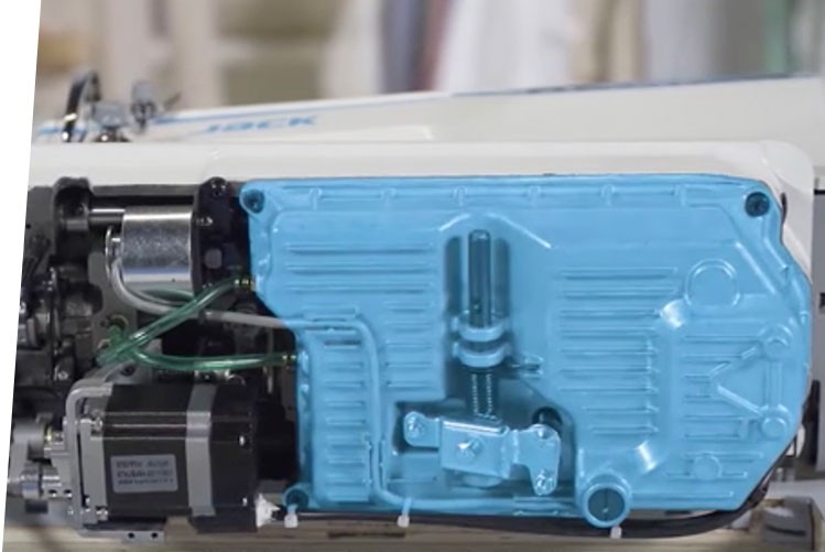 Stebnówka z zamkniętym układem smarowania.